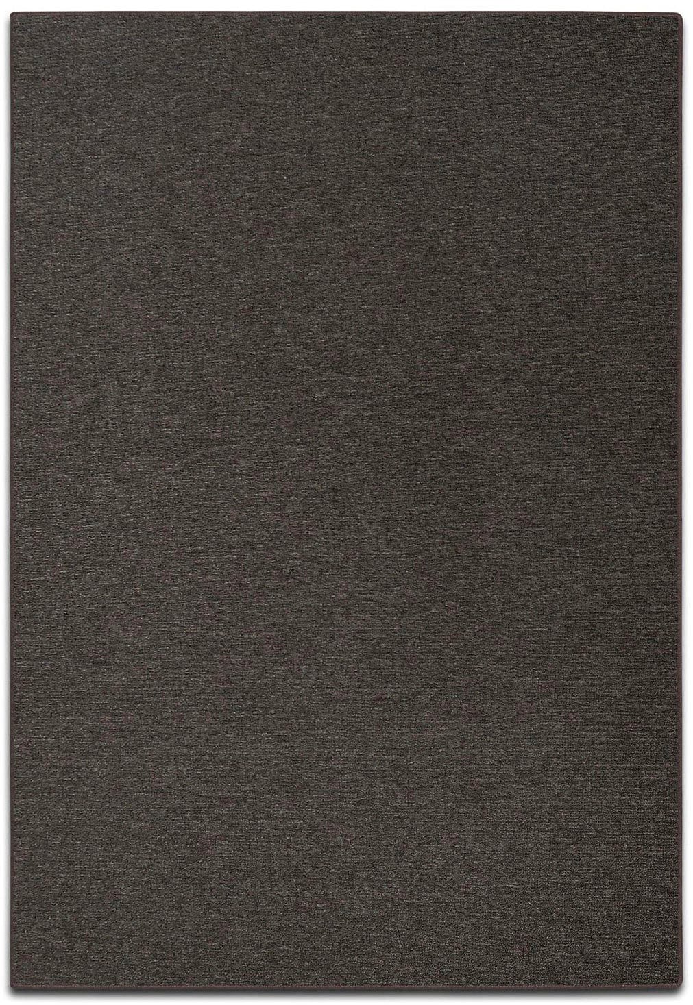 Teppich OTTO HOME "Blackburn", braun (dunkelbraun), B:100cm H:4mm L:450cm, Kunstfaser, Teppiche, Teppich