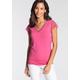 T-Shirt LAURA SCOTT Gr. 36, pink Damen Shirts V-Shirts