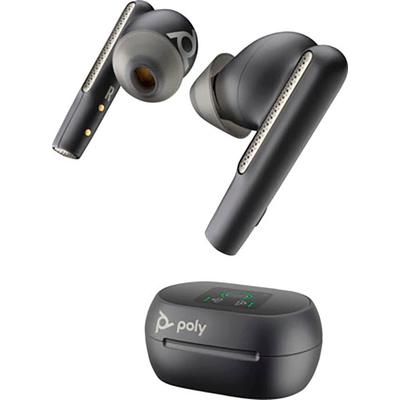 POLY Wireless-Headset "BT Headset Voyager Free 60+ UC USB-C/A" Kopfhörer schwarz Bluetooth Kopfhörer