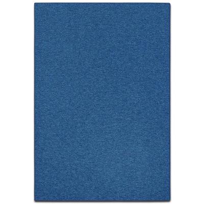Teppich MY HOME "Blackburn", blau (dunkelblau), B:200cm H:4mm L:450cm, Kunstfaser, Teppiche Image