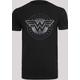 Kurzarmshirt F4NT4STIC "Herren Wonder Woman Star Shield with T-Shirt Round Neck" Gr. 5XL, schwarz (black) Herren Shirts T-Shirts