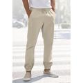 Jogger Pants JOHN DEVIN "Jogg Pants", Herren, Gr. XXL (60/62), N-Gr, beige, Web, Obermaterial: 97% Baumwolle, 3% Elasthan, unifarben, casual, bequem lang, Hosen, aus elastischer Baumwoll-Qualität