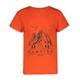T-Shirt ICEPEAK "K SHIRT LEADVILLE" Gr. 176, orange Kinder Shirts T-Shirts