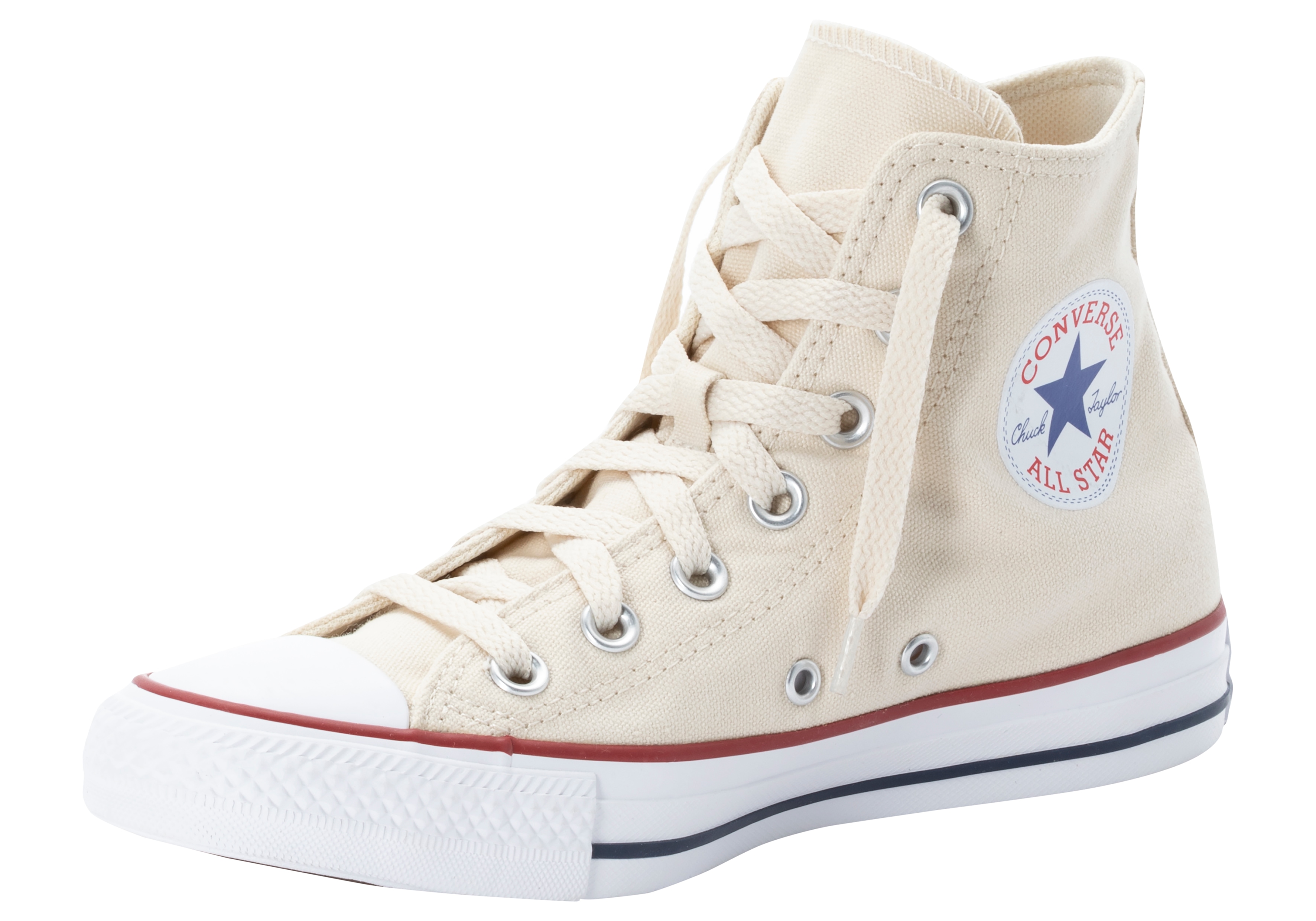 Sneaker CONVERSE "CHUCK TAYLOR ALL STAR CLASSIC", Damen, Gr. 39, weiß (natural ivory), Textil, Schuhe Sneaker