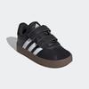 Klettschuh ADIDAS SPORTSWEAR "VL COURT 3.0 KIDS", Gr. 23, schwarz-weiß (core schwarz, cloud weiß, core schwarz), Synthetik, Leder, sportlich, Schuhe, inspiriert vom Design des adidas samba
