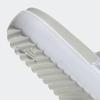 Badesandale ADIDAS SPORTSWEAR "PLATFORM ADILETTE", Gr. 42, silber (cloud weiß, zero metallic, grau one), Synthetik, sportlich, Schuhe
