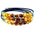 Ambermilana Natural Baltic Amber Bracelet/Women/Certified Genuine Baltic Amber