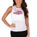 Women's Concepts Sport White Cleveland Cavaliers Infuse Lightweight Slub Knit Tank Top