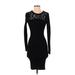 MICHAEL Michael Kors Casual Dress - Bodycon: Black Dresses - Women's Size X-Small