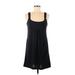 City Triangles Casual Dress - Mini Scoop Neck Sleeveless: Black Print Dresses - New - Women's Size Medium