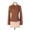 Ann Taylor Jacket: Brown Jackets & Outerwear - Women's Size X-Small