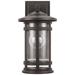 Capital Lighting Mission Hills 1 Light Outdoor Wall-Lantern Oiled Bronze