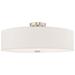 Meridian 5 Light Brushed Nickel Ceiling Mount