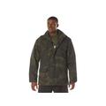 Rothco Camo M-65 Field Jacket - Men's Midnight Woodland Camo Medium 12085-MidnightWoodlandCamo-M