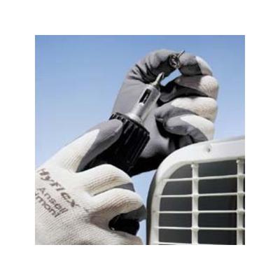 Ansell Healthcare HyFlex Foam Gloves Ansell 205573 Gray Gloves With White Liner Case