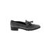 Stuart Weitzman Flats: Slip On Chunky Heel Casual Gray Shoes - Women's Size 9 - Almond Toe