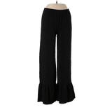 Lolly Wolly Doodle Casual Pants - High Rise: Black Bottoms - Women's Size Large