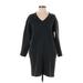 Uniqlo Casual Dress - Sweater Dress: Black Dresses - Women's Size Small