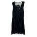 Free People Dresses | Free People Size 2 Black Lace Overlay Dress V Neck Sleeveless Reign Over Me | Color: Black | Size: 2