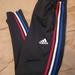 Adidas Pants & Jumpsuits | Adidas Training Pant Patriotic | Color: Black/Red | Size: Xs