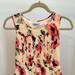 Madewell Dresses | Madewell Floral Summer Dress | Color: Cream/Pink | Size: 0