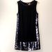 Tory Burch Dresses | New Tory Burch Amelia Sequin Wool Blend Shift Party Holiday Dress Size L | Color: Black | Size: L