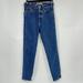 Levi's Jeans | Levis Womens Wedgie Straight Jeans Size 24 Medium Wash Button Fly Cropped Denim | Color: Blue | Size: 24