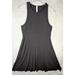 Athleta Dresses | Athleta Small Women's Santorini Thera Dress Black Jersey Knit Skater Midi | Color: Black | Size: S