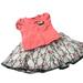 Disney Dresses | Disney Minnie Mouse Lace Skort Outfit 2 Pc Set Black White Pink Girls Sz 3t | Color: Black/Pink | Size: 3tg