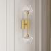 Vincenzina 2-light Modern Gold Sconce Dimmable Wall Torchiere - N/A