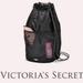 Victoria's Secret Bags | Bogo Free - Victoria's Secret Drawstring Backpack Black | Color: Black | Size: Os
