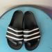 Adidas Shoes | Adidas Slides | Color: Black | Size: 8