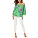 Lilly Pulitzer Tops | Lilly Pulitzer Tops Lilly Pulitzer Nevie Top Women's | Color: Green/Pink | Size: S