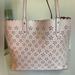 Coach Bags | (Rare) Laser Cut Sparkly Pink Coach Tote Bag | Color: Pink | Size: Os