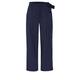 Toni Pia Cargo 7/8 Damen dark blue, Gr. 42, Baumwolle, Damenhose 7 8 papertouch Cotton Dark Blue