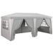 Outsunny 19 Ft. W x 10 Ft. D Steel Party Tent Metal/Steel/Soft-top in Gray | 112.25 H x 232.25 W x 117 D in | Wayfair 84C-494V00LG