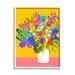 Stupell Industries Az-489-Framed Bouquet On Canvas in Yellow | 20 H x 16 W x 1.5 D in | Wayfair az-489_wfr_16x20