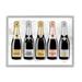 Stupell Industries Az-599-Framed Varied Glam Champagne Wood in Black/Brown | 24 H x 30 W x 1.5 D in | Wayfair az-599_gff_24x30