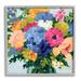 Stupell Industries Modern Blue & Pink Bouquet by Victoria Barnes Canvas | 12 H x 12 W x 1.5 D in | Wayfair az-403_gff_12x12