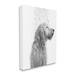 Stupell Industries Az-242-Canvas Dog Bathroom Splash Metal in Gray | 40 H x 30 W x 1.5 D in | Wayfair az-242_cn_30x40