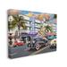 Stupell Industries Az-040-Canvas Dog Days Miami On Canvas Print Metal in Black/Gray | 30 H x 40 W x 1.5 D in | Wayfair az-040_cn_30x40