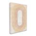 Stupell Industries Abstract Geometric Oval by Blursbyai Canvas in White | 48 H x 36 W x 1.5 D in | Wayfair ay-866_cn_36x48