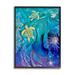 Stupell Industries Abstract Blue Sea Turtles by Amy Tieman Canvas | 14 H x 11 W x 1.5 D in | Wayfair az-951_fr_11x14