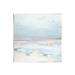 Stupell Industries Az-941-Framed Pastel Coastal Landscape On Canvas by June Erica Vess Print Canvas in Blue | 12 H x 12 W x 0.5 D in | Wayfair