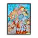 Stupell Industries Abstract Coral Reef Pattern by Amy Tieman Canvas | 20 H x 16 W x 1.5 D in | Wayfair az-953_fr_16x20