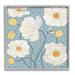 Stupell Industries Bb-098-Framed Poppies w/ Trellis Pattern Framed On by Levison Design Print in Blue/Brown/White | 24 H x 24 W x 1.5 D in | Wayfair