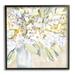 Stupell Industries Bb-333-Framed Abstract Soft Bouquet Framed On Wood by Krinlox Painting Wood in Brown/Yellow | 12 H x 12 W x 1.5 D in | Wayfair