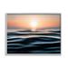 Stupell Industries Abstract Sunlit Ripples Framed On Wood by Jared Kreiss Print Wood in Blue/Brown/Orange | 11 H x 14 W x 1.5 D in | Wayfair