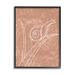 Stupell Industries Ba-279-Framed Nail On Leaf Doodle Framed On Wood by Lil' Rue Print Wood in Brown/White | 20 H x 16 W x 1.5 D in | Wayfair
