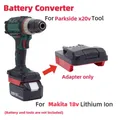 Adattatore convertitore batterie per convertitore Makita 18V al convertitore di strumenti Parkside Lidl (non includere strumenti e batteria)